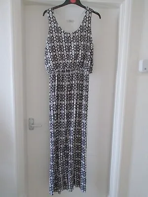 £5 • Buy Ladies Long Summer Dress - Peacocks Size 14