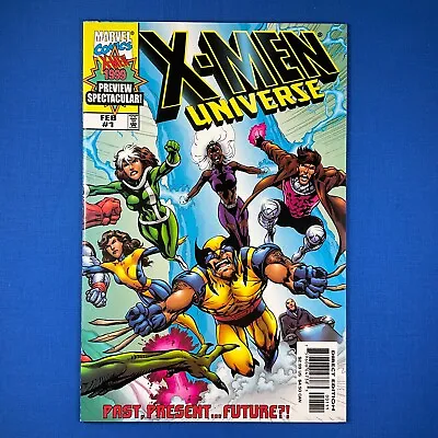 £3.30 • Buy X-Men Universe Past, Present, And Future #1 Marvel Comics 1999 Preview