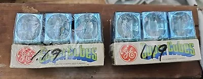 6-Qty Vintage GE Flashcubes Original 2 Boxes Cubesunopenedsuper. Cubes! • $8.95