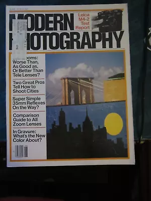 Modern Photography Magazine June 1978 Brooklyn Heights Manhattan P • $39.99