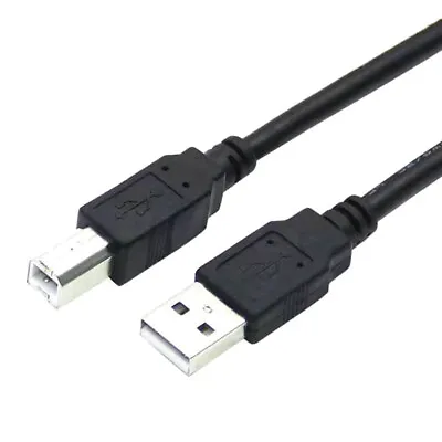$4.60 • Buy USB Printer Cable USB 2.0 Type A Male To Type B Male Printer Scanner Ca'$i