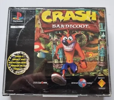 Crash Bandicoot (Sony PlayStation 1 1996) - European Version • £29.99