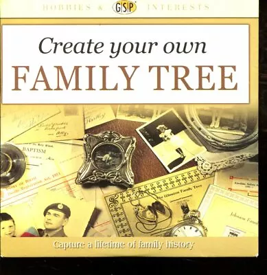 Create Your Family Tree - GSP / Promo CD Rom • £1.50