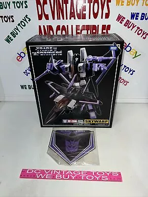 Transformers G1 Takara Masterpiece MP-11SW MP 11 Skywarp NEW Authentic W/ Coin • $199.99