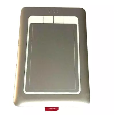 Wacom CTH-661 Fun Bamboo Drawing And Touch Tablet Silver/White - No Stylus • $14.95