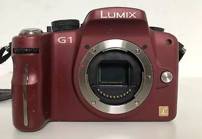 Panasonic LUMIX DMC-G1K 12.1MP SLR Digital Camera Body Only Spares. Please Read • $37.88