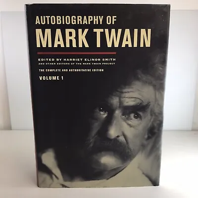 Autobiography Of Mark Twain Vol. 1 ***Free Shipping/Each Added Hardcover/TPB/PB • $5.99