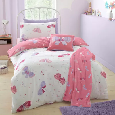 £16.95 • Buy Boys/Girls/Teenagers/Kids Modern Polycotton Single Or Double Duvet Cover Set