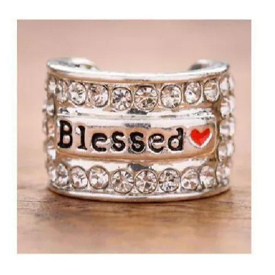 CharMED Stackable Personalize Stethoscope Bling Charm | Blessed • $8.95