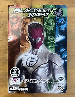 Blackest Night White Lantern Sinestro | 2010 | Convention Exclusive | DC Direct • $49.99