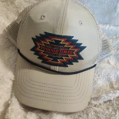 GOOD VIBE TRIBE Rowdy Gentleman  Aztec Southwest CAP Hat EUC • $15.80