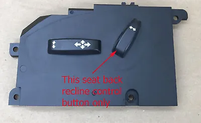 VOLVO Front Power Seat Backrest Recline Control Button Lever S40 S80 V50 Xc90  • $9.99