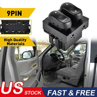 Fit For 97-99 Ford F150 F250 F350 F450 Master Power Window Switch F65Z14529AAB • $12.99