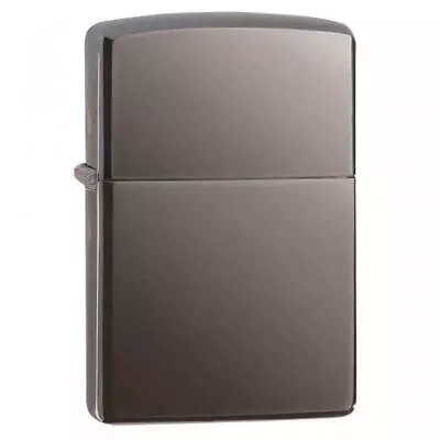 Zippo Refillable Windproof Metal Made Ice With Pipe Insert Lighter (Black) • $118.95