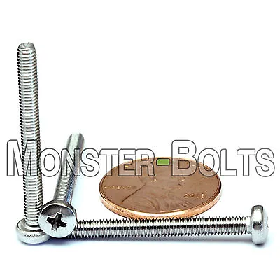 M3 X 30mm - Qty 10 - Stainless Steel Phillips Pan Head Machine Screws DIN 7985 A • $4.94