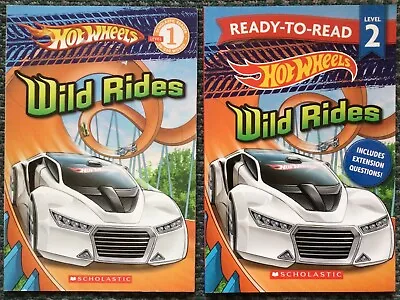 Hot Wheels  Early Readers  Wild Rides  2 Books • $7