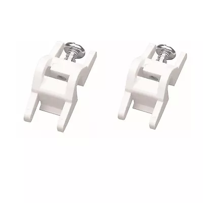 2 INTEGRA MONORAIL / DECORAIL CURTAIN TRACK END STOPS STOPPERS (pack Of 2) • £3.50