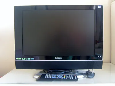 £28 • Buy Logik 19   LCD TV/DVD With Remote And Manual *vgc* In Original Box.