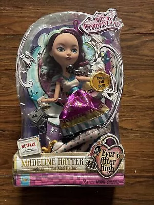 Ever After High Way To Wonderland Madeleine Hatter Extra Tall (17”) BNIB • £60