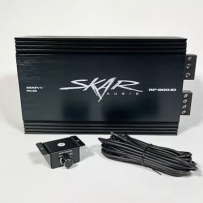 Refurbished Skar Audio Rp-800.1d 800 Watt Max Power Class D Mono Sub Amplifier • $96.99