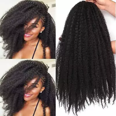 18 Inch Marley Twist Hair For Twists Cuabn Twist Hair Marley Braiding Hair 6 ... • $55.79