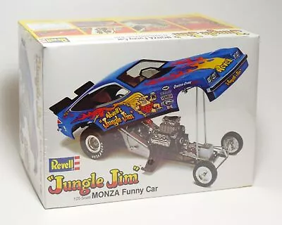 Revell H1469 1/25 Scale Jungle Jim 1976 Chevy Monza Funny Car Plastic Model Kit • $59.99