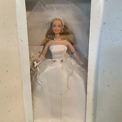 1999 Barbie Blonde Blushing Bride Wedding Mattel  • $18