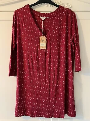 Fat Face Longline Tunic Top Size 16 New With Tags • £1.99