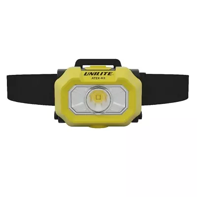 Unilite ATEX-H2 Prosafe Zone 0 Intrinsically Safe CREE LED Head Torch IP67 • £66.99