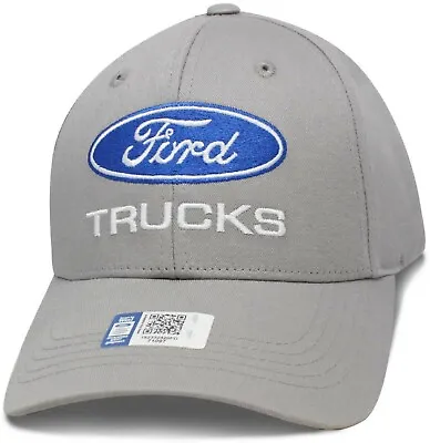 LICENSED FORD Quality Gray Cap Embroidery On Crown Not Made In China ELN • $12.99
