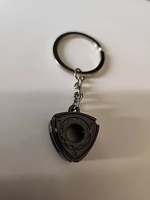 Mazda Rotary Engine Rotor Keyring Key Chain Black RX3 12A 13B RX7 JDM • $9.95