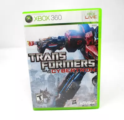 Transformers: War For Cybertron (Microsoft Xbox 360 2010) Tested • $35