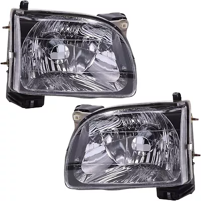 Headlight Set For 2001-2004 Toyota Tacoma Left And Right With Bulb 2Pc • $54.71