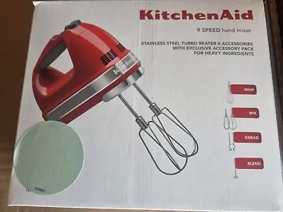 KitchenAid Artisan 9 Speed Hand Mixer  PISTACHIO GREEN  • $159