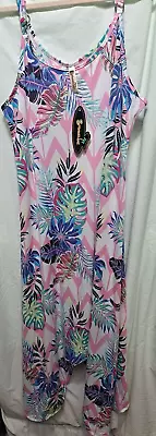 Shoreline Woman's Cover-up Dress Mulitcolor Size L-XL • $14.99