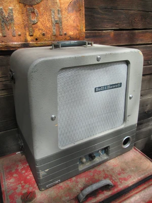 $224.95 • Buy Bell & Howell Filmosound  Amp And  Speaker Cab - Tube Guitar Amp Project 202/285