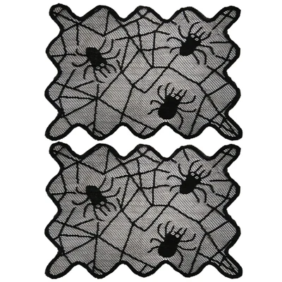 £5.19 • Buy 2 Pcs Lace Placemat Lace Table Doilies Washable Tablecloth