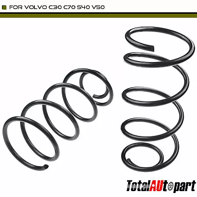2x Front Coil Springs For Volvo C30 07-13 C70 06-13 S40 V50 Front Left & Right • $38.99