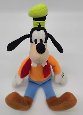 Disney Mickey Mouse Clubhouse Goofy 11  Tall Stuffed Animal Plush Doll • $5.99