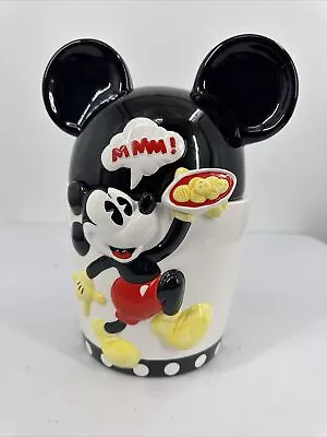 Vintage Disney Danawares Mickey Mouse Cookie Jar Thailand 11”x9”x7” • $25
