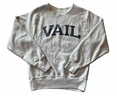 Vail Colorado Vintage 90s Champion Reverse Weave RW Crew Neck Sweatshirt MEDIUM • $45.99