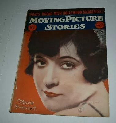 MOVING PICTURE STORIES  Movie Magazine April 26  1927 MARIE PREVOST • $59.99