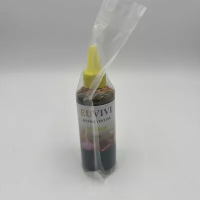 Euvivi Eco Solvent Ink 100ml Yellow New Sealed • $20.99