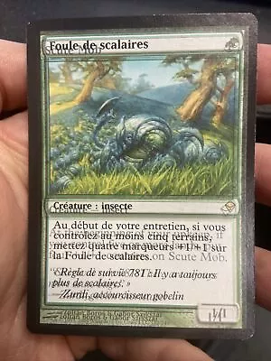 Scute Mob MTG Misprint Double Print Zendikar Make-Ready French • $399