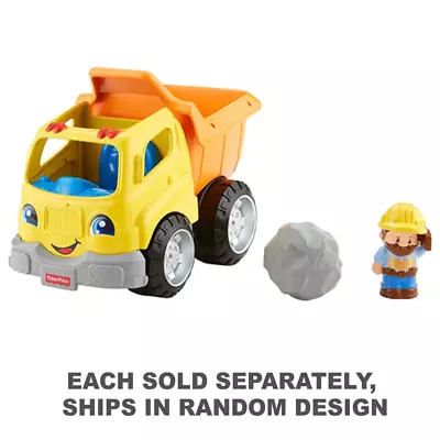 Fisher Price Little People Fun Construction Dump Truck Preschool Toy Playset • $29.95