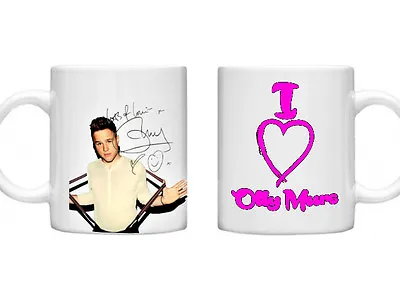 Olly Murs Signed Music Memorabilia Printed Autograph Tea Coffee Cup Mug  • £9.40