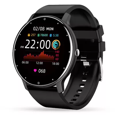 $41.98 • Buy Smart Watch Bluetooth Call Smartwatch Heart Rate/Blood Pressure Waterproof New