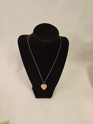 Gold I Love You Locket Necklace 1/20 14KGF • $40