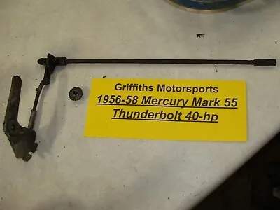 1956-58 Mercury Kiekhaefer Mark 55K Outboard 40hp Gear Shift Shaft Arm Shifter • $39