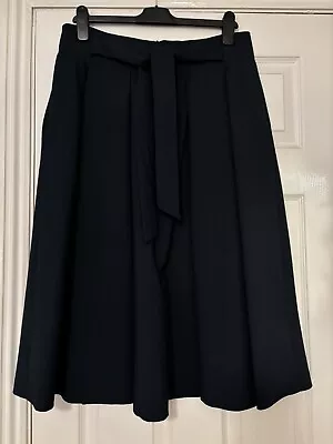 Marks And Spencer Autograph Ladies Skirt Navy Size 14 BNWOT  • £5
